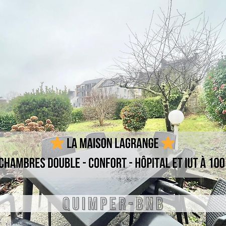 Maison Lagrange - 4 Chambres Quartier Iut Hopital Quimper Kültér fotó
